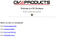 Tablet Screenshot of civprod.com